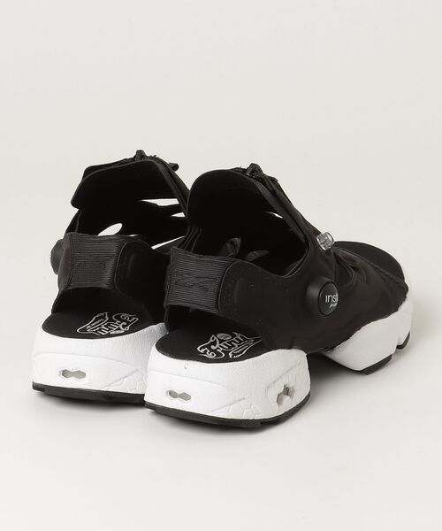 【美品】Reebok リーボック ポンプフューリー ZIPジップ サンダル 黒 Reebok（リーボック） サンダル インスタポンプフューリー サンダル