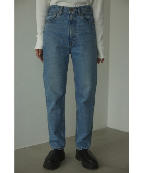 「BLACK BY MOUSSY」 デニムパンツ 25inch ブルー レディース_画像2
