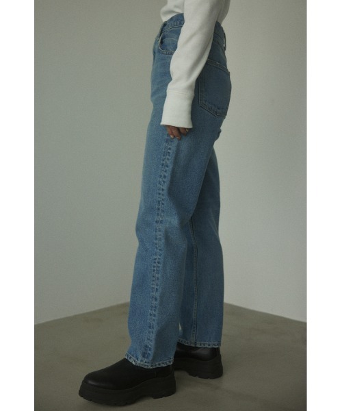 「BLACK BY MOUSSY」 デニムパンツ 25inch ブルー レディース_画像3