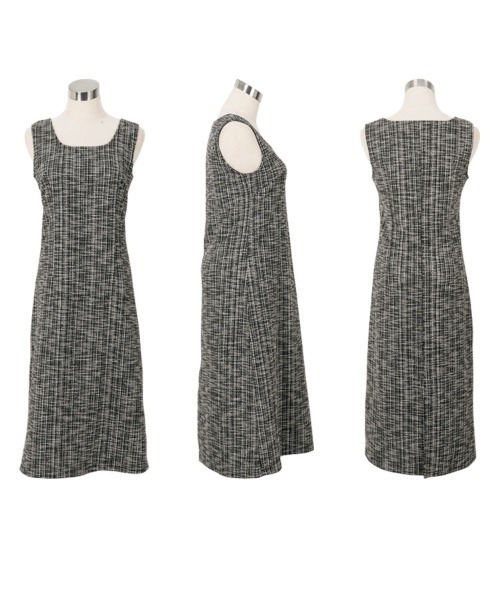「KOBE LETTUCE」 ノースリーブワンピース M ブラウン レディース_画像8