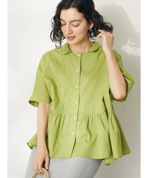 「CRAFT STANDARD BOUTIQUE」 長袖シャツ FREE オフホワイト レディース_画像3