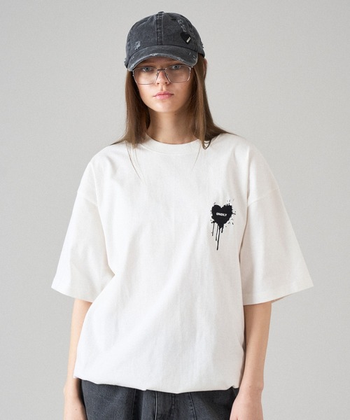 「ONCILY」 半袖Tシャツ SMALL ブラック メンズ_画像5