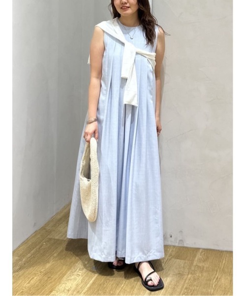 STYLEMIXER（スタイルミキサー） ワンピース 夏 ワイドプリーツ