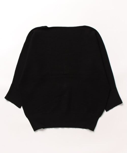 「ROPE' PICNIC」 7分袖ニット 38 グレー レディース_画像6