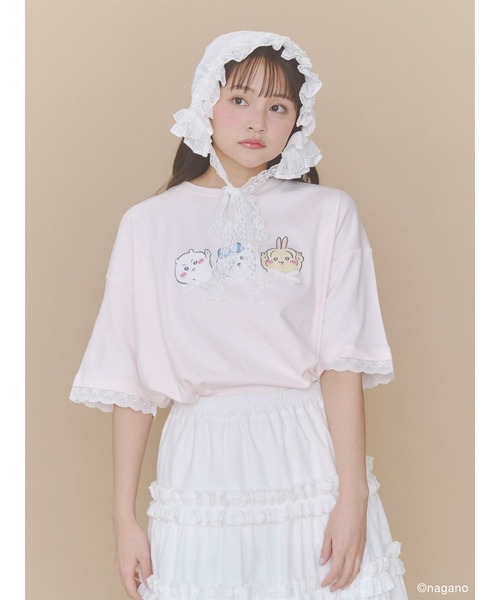 merry jenny（メリージェニー） tシャツ 半袖 ちいかわリボンTee