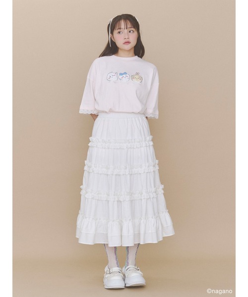 merry jenny（メリージェニー） tシャツ 半袖 ちいかわリボンTee