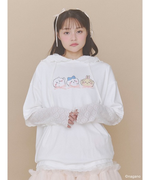 merry jenny（メリージェニー） tシャツ 半袖 ちいかわリボンTee