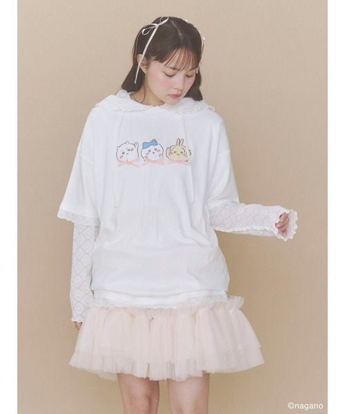 merry jenny（メリージェニー） tシャツ 半袖 ちいかわリボンTee