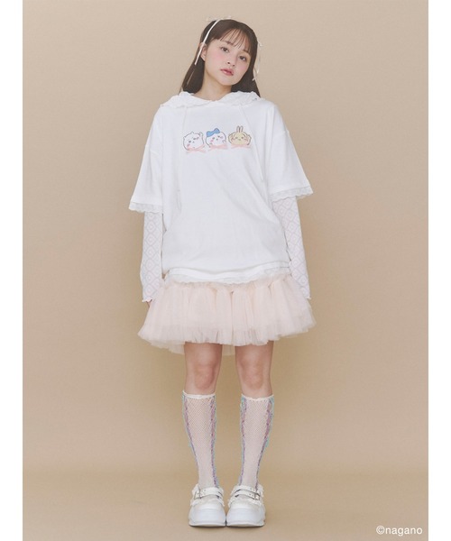 merry jenny（メリージェニー） tシャツ 半袖 ちいかわリボンTee