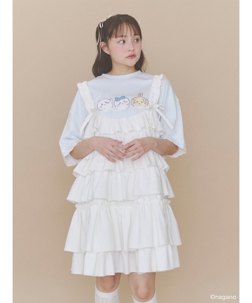 merry jenny（メリージェニー） tシャツ 半袖 ちいかわリボンTee