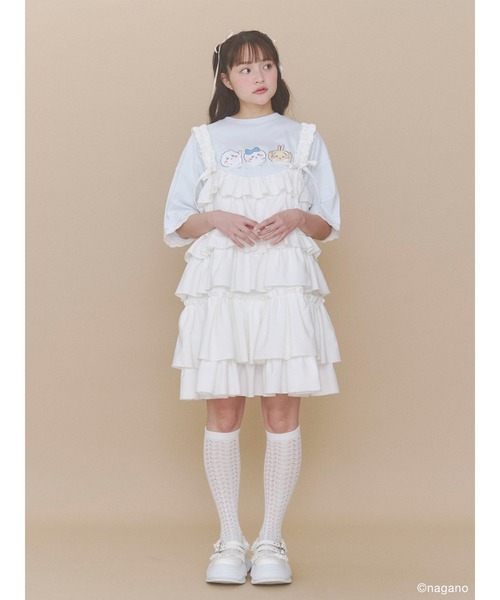 merry jenny（メリージェニー） tシャツ 半袖 ちいかわリボンTee