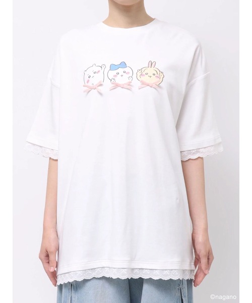 merry jenny（メリージェニー） tシャツ 半袖 ちいかわリボンTee