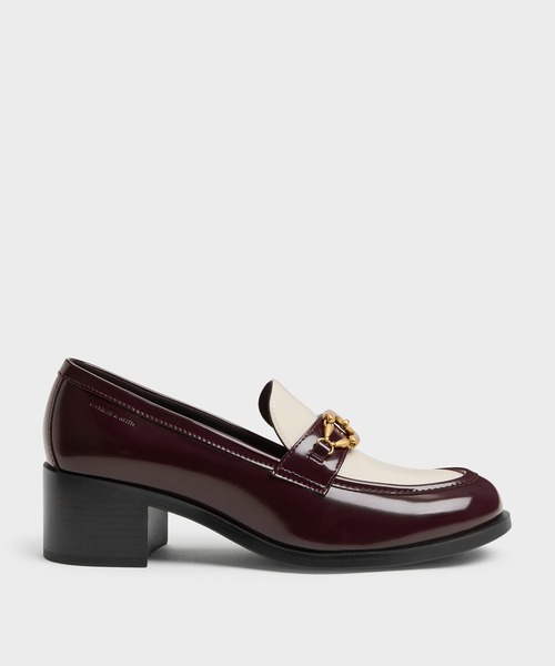 CHARLES ＆ KEITH（チャールズ&キース） ローファー メタリック
