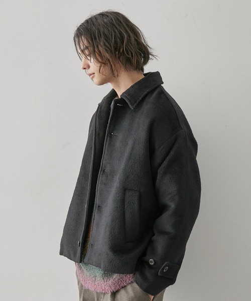 「JUNRED」 ジャケット L チャコールグレー メンズ_画像4