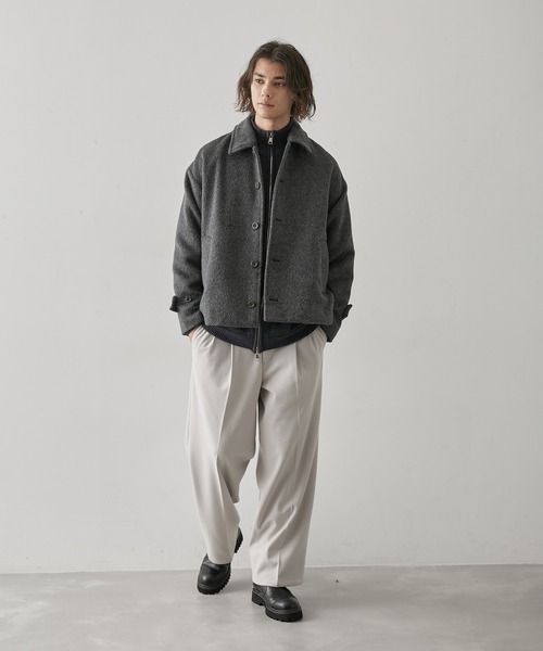 「JUNRED」 ジャケット L チャコールグレー メンズ_画像5