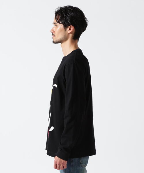 「STUD MUFFIN」 長袖Tシャツ 3 ホワイト メンズ_画像3
