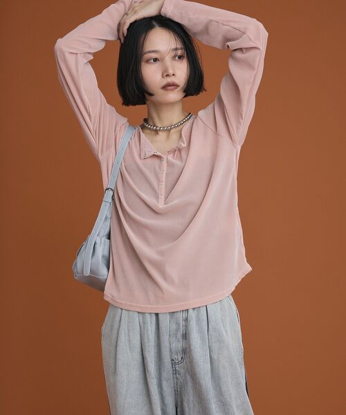 Green Parks（グリーンパークス） ヘンリーネック tシャツ ヘンリー