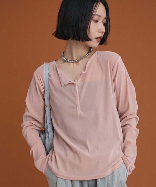 Green Parks（グリーンパークス） ヘンリーネック tシャツ ヘンリー