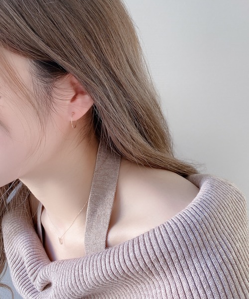 BLOOM（ブルーム） ピアス K10 イエローゴールド フープピアス WEB限定