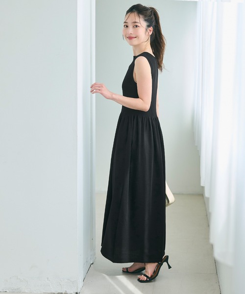 日本未入荷 coca ワンピース ＼新色追加／ボートネックサマーニット ワンピース