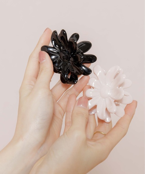 ♡カモミール　ベビーヘアクリップ　ヘアゴム　ヘアピン　ハンドメイド ♡カモミール ベビーヘアクリップ ヘアゴム ヘアピン ハンドメイド