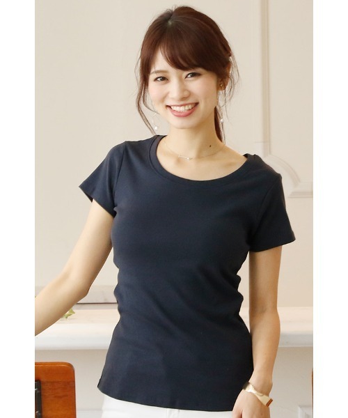 ElegChic tシャツ ベーシックTシャツ レディース : ZOZOTOWN