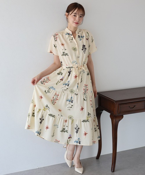 【旧家蔵出し品】 戦前 ワンピース 花唐草 旧日本 女性物 襤褸 生地 BLUEEAST ワンピース 無地＆アソート花柄ワンピース : ZOZOTOWN