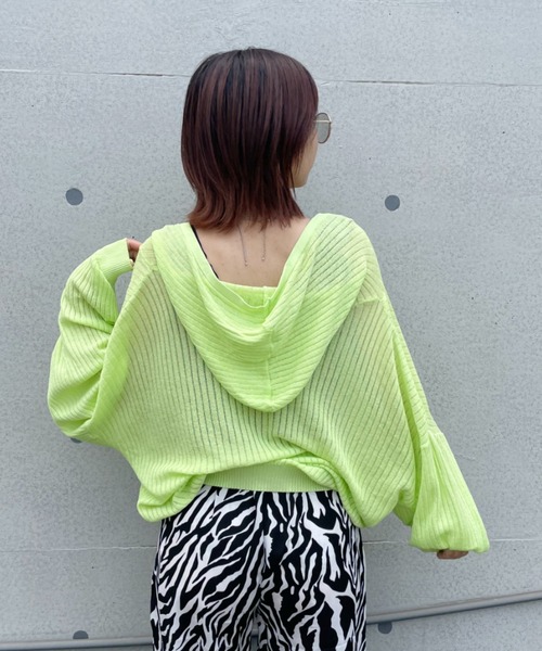 パーカー シアーリブジップパーカー|ZOZOTOWN PayPayモール店|21