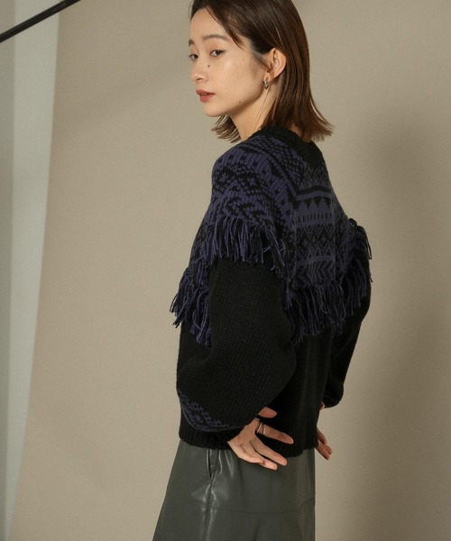 高評価安い ニット ノルディックフリンジニット ZOZOTOWN PayPayモール店 - 通販 - PayPayモール 超激安特価