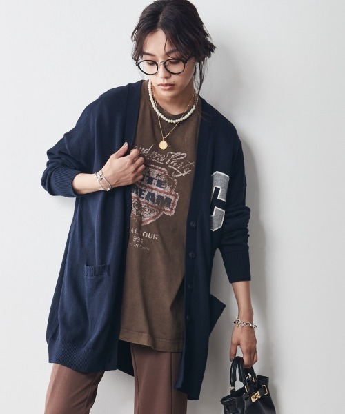 chaisy style カーデ COOTIE (クーティー) Decadent Sweat Jersey 1 Tuck Easy Pants
