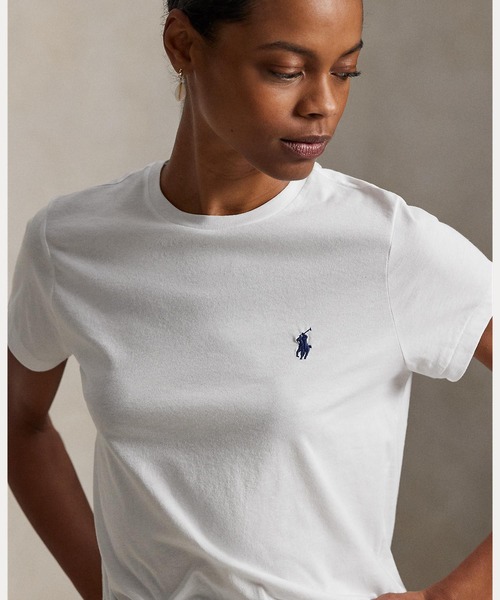 ポロ ラルフローレン ポニー刺繍 ジャージー クルーネック カットソー グレー POLO RALPH LAUREN ポロラルフローレン クルーネック スウェット