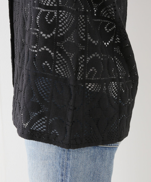24AW】FETICO フェティコ / JERSEY AND MESH COMBINED LEGGINS