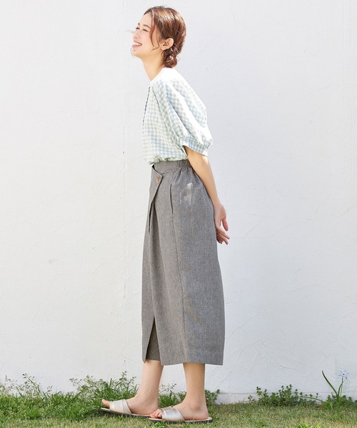 【美品】ディーゼル ワッペン・チェーン付きスウェット ガウチョパンツ 175 S Viola e パンツ 麻調ラップ風ガウチョパンツ レディース