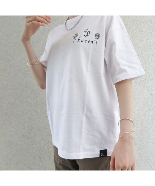TONE tシャツ 「kocea」TATOO GRAPHIC TEE (ワイドシルエット