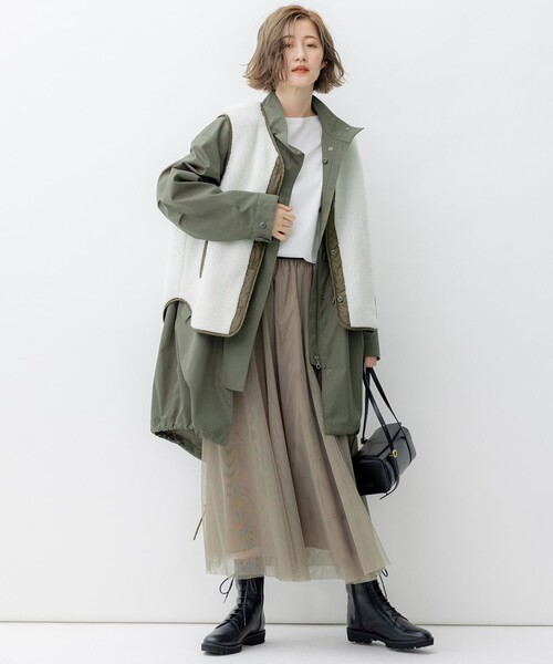 【NATCHI】23区　洗えるソフトチュールスカート 23区 スカート 「洗える」ソフトチュール : ZOZOTOWN Yahoo!店