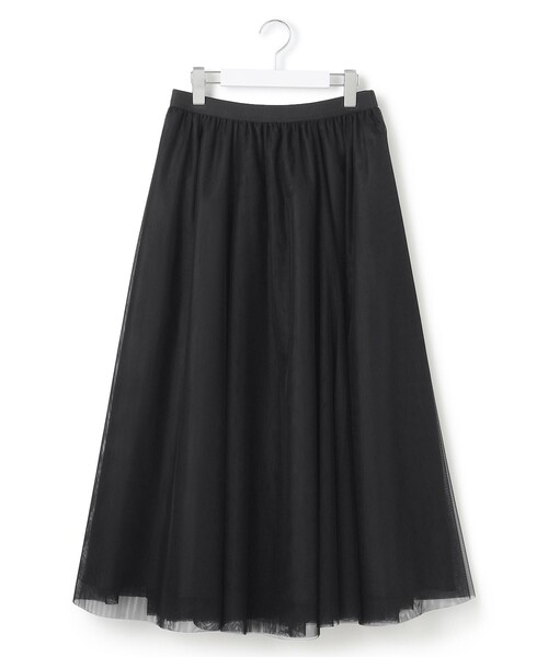 【NATCHI】23区　洗えるソフトチュールスカート 洗える】ソフトチュール スカート / 23区 | ファッション通販