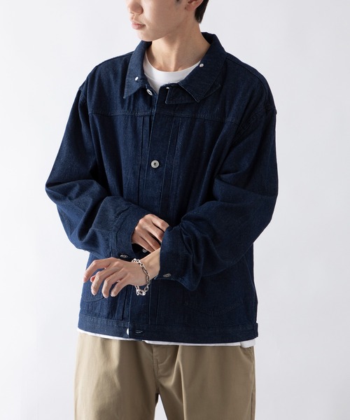 SETUP7（セットアップセブン） デニムジャケット gジャン men's FUDGE