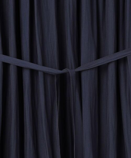 美品 UNITED ARROWS ワンピース 黒 ギャザー ゆったり 羽織 TO UNITED ARROWS（トゥーユナイテッドアローズ）の「＜TO