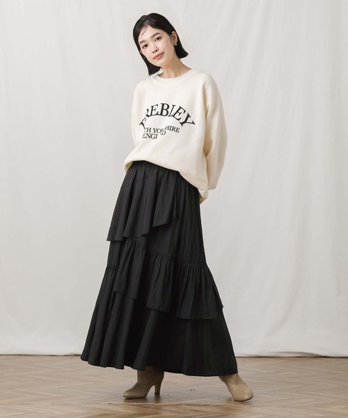 アシメスカート Gready Brilliant レディース スカート アシメティアードマキシ