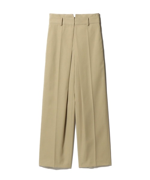 ESTNATION パンツ COLUMN / フロントタックワイドパンツ レディース 