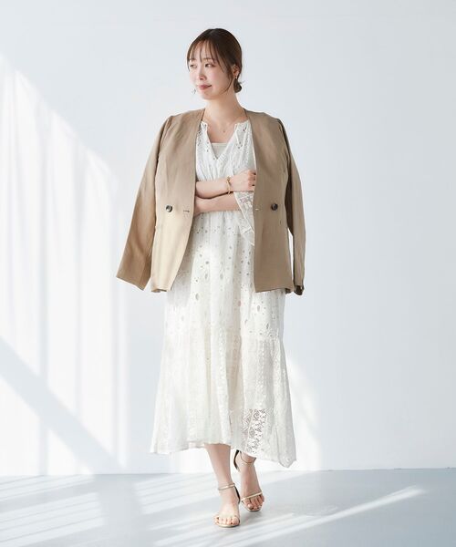 再値下げ　レース　ゆったり　ワンピース　青　fanaka ファナカ 再値下げ レース ゆったり ワンピース 青 fanaka ファナカ
