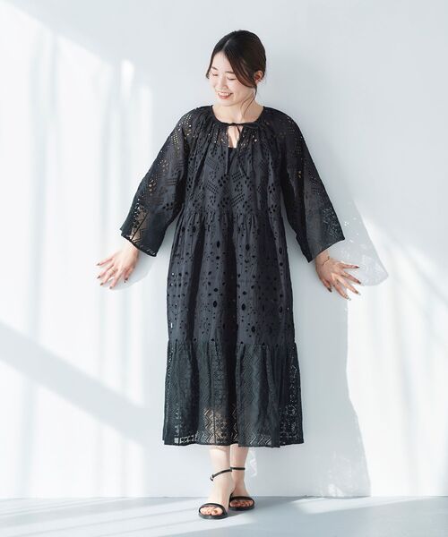 le.coeur blanc（ルクールブラン） ワンピース Fanaka ミックスレース