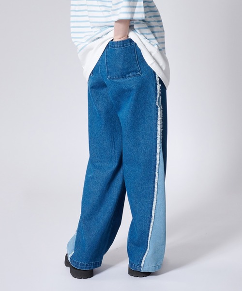 ONCILY（オンシェリー） デニムパンツ LARGE ブラック メンズ