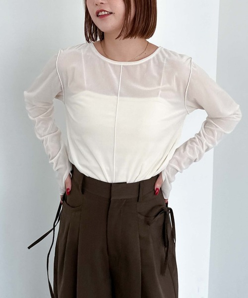 tシャツ シアーベロアT レディース tシャツ シアーベロアTシャツ レディース : ZOZOTOWN Yahoo!店