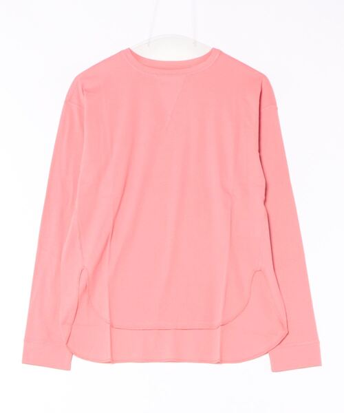 tシャツ 「手洗い可」タートルネックカットソー レディース Audrey and John Wad tシャツ クルーネック長袖カットソー