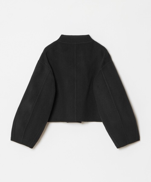 allureville（アルアバイル） ノーカラーコート コート Wリバー