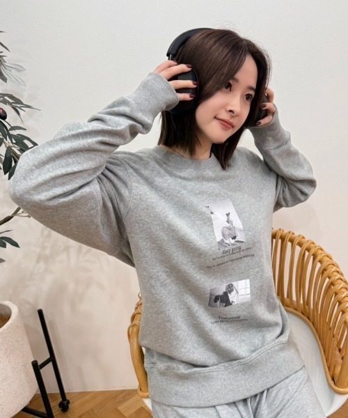 未使用　アミ　パリス　22SS ビッグ グラフィック トレーナー　スウェット AMI Alexandre Mattiussi ami paris アミ パリス スウェット