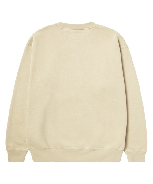 HUF 420 Cc Crewneck Sweatshirt Stone トレーナー Huf 420 CC Crewneck Sweatshirt Stone - Orchard Skateshop