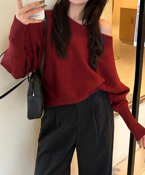 Diosfront ニット セーター オフショルニットプルオーバー レディース ZOZOTOWN Yahoo 店 - 通販 - Yahoo ショッピング