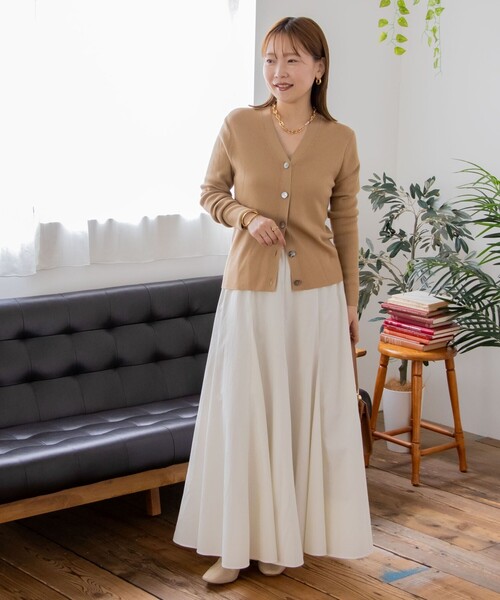 ノーリーズ　nolley's ウォッシャブルヴィンテージタフタフレアスカート NOLLEY'S スカート 「追加」「WEB＆一部店舗限定色あり